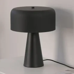 Schöner Wohnen-Kollektion Tischleuchte PENTO, schwarz, 1,5 m Kabel