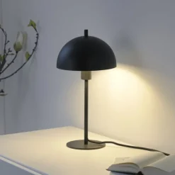Schöner Wohnen-Kollektion Tischleuchte ALI, schwarz, 1,5 m Kabellänge