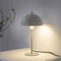 Schöner Wohnen-Kollektion Tischleuchte ALI, sandfarben, 1,5 m Kabellänge