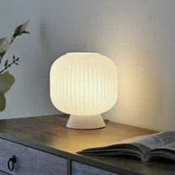 Schöner Wohnen-Kollektion Tischleuchte NAMI, weiss, E27, LED geeignet