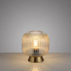 Schöner Wohnen-Kollektion Tischleuchte NAMI, amber, E27, LED geeignet