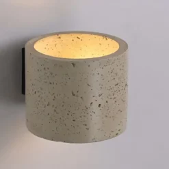 Schöner Wohnen-Kollektion Wandleuchte TRAVENTA grau, Leuchtmittel wechselbar