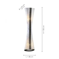 Stehleuchte, Handarbeit, Design, Modern, Afrika, E27 Fassung