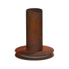 Tischleuchte, rostfarben, Industrial-Stil, E27 Leuchtmittel, Vintage