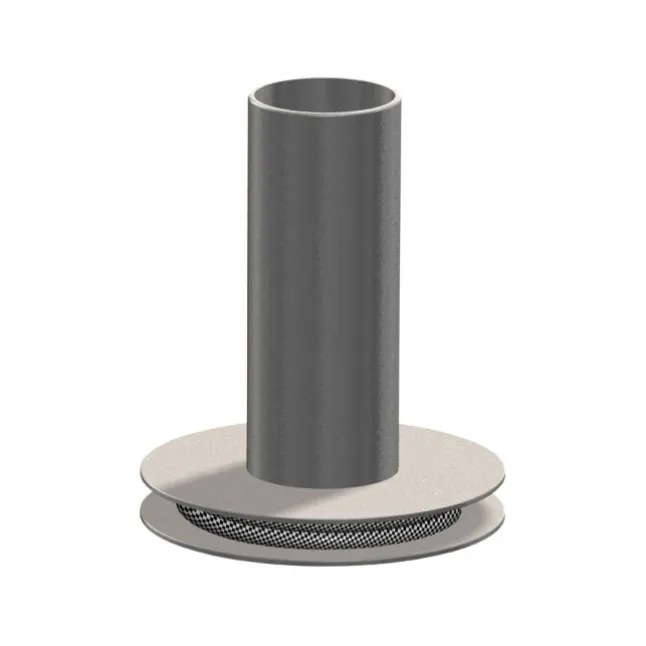 Tischleuchte, silbermatt, Industrial-Design, E27 Leuchtmittel